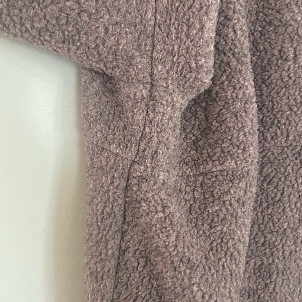 Madewell Polartec Pink Fleece Half Zip Jacket - Picture 4 of 8